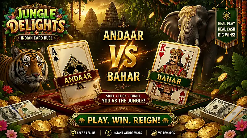 Jungle Delights responsible play reminder for Indian players