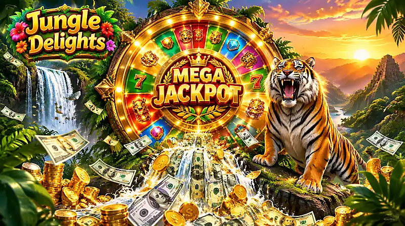 Jungle Delights responsible play reminder for Indian players