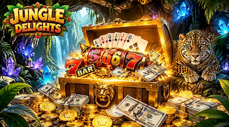 Jungle Delights responsible play reminder for Indian players